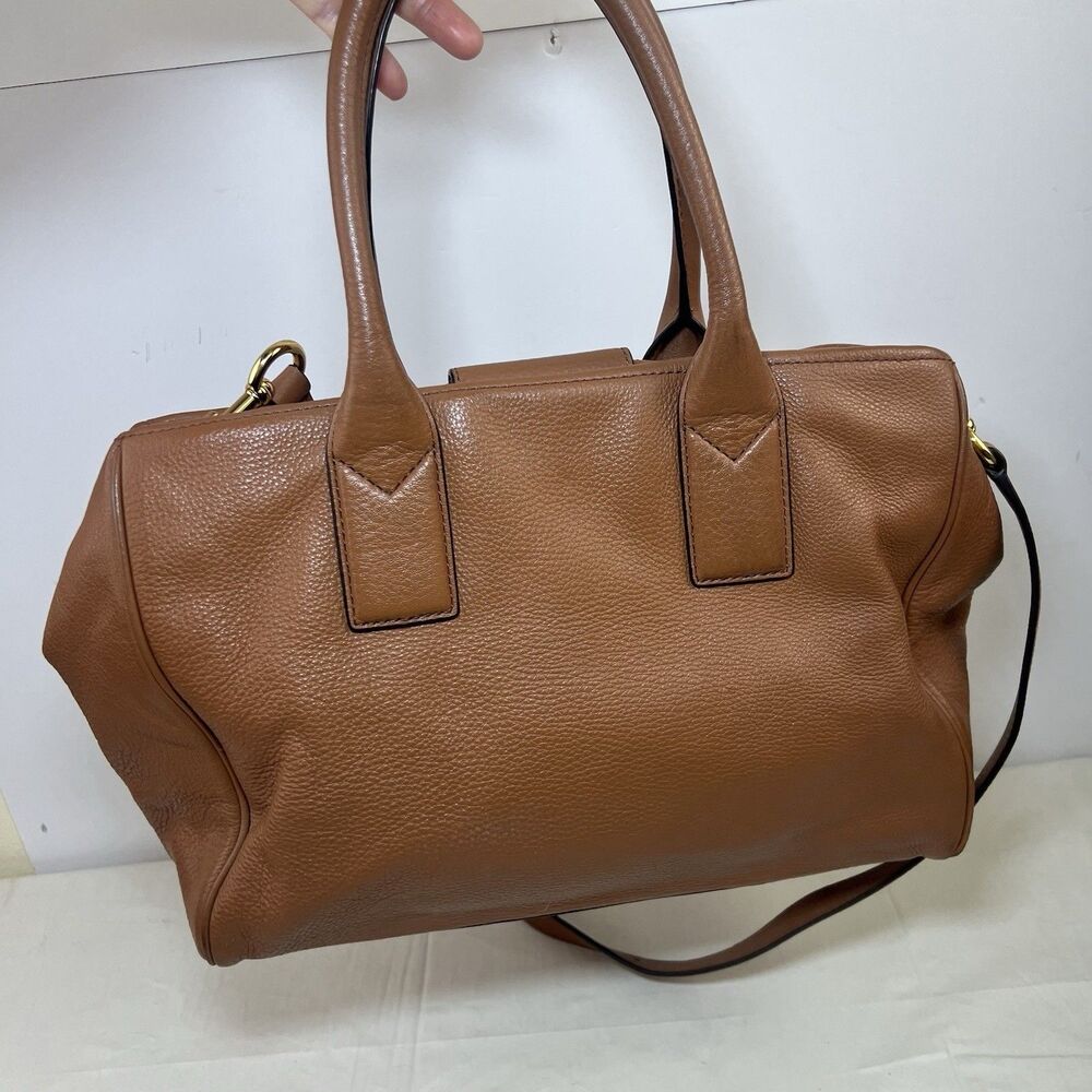 Marc Jacobs Tan Leather Satchel Shoulder Bag - Picture 7 of 16